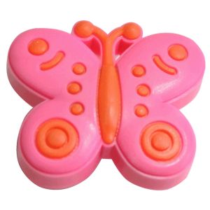 PUXADOR-IL5541-043X037-VERDE/ROSA-PVC