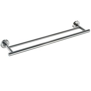 PORTA TOALHA DUPLO-600-OCEANO-INOX POL
