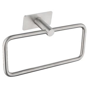 PORTA TOALHA ARGOLA-DELIA-INOX BLACK