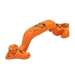 PUXADOR-IL6005-115X032-RUSTICO LARANJA