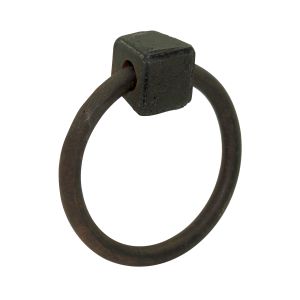 PUXADOR-IL6012-100-RUSTICO PRETO